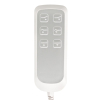 FOTEL KOSMETYCZNY ELEKTR. BASIC 161 OBROTOWY BIAŁY